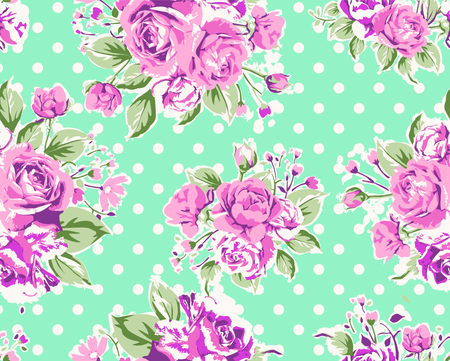 Nahtlose Blumen Muster Vektor Vektor Blume Kostenlose Vector Kostenloser Download 