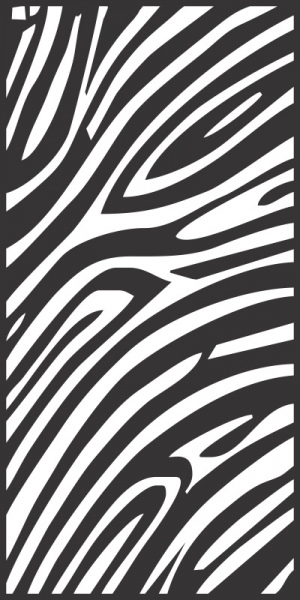 vetor livre do teste padrão da pele da zebra sem emenda