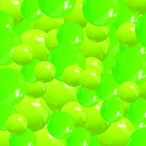 Shiny Colored Balls Background Vector