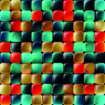 formas de colorido brilhantes fundo vector