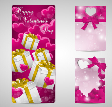 impostare splendente carte regalo di San Valentino