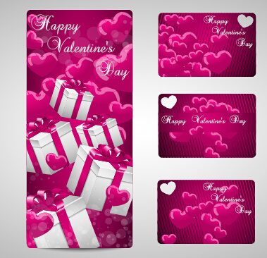 impostare splendente carte regalo di San Valentino