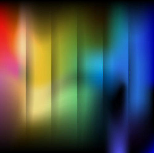 Brillante con Rainbow background Vector Graphic