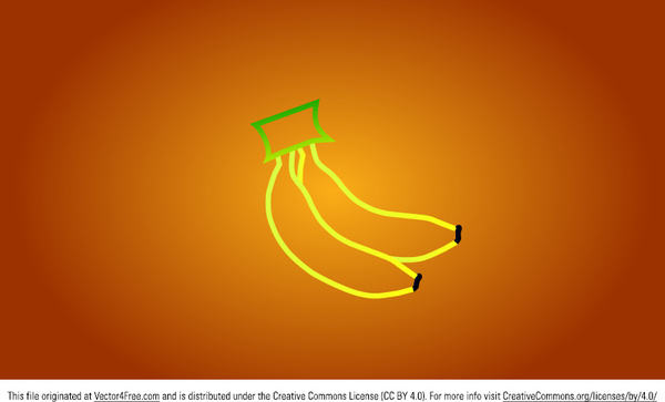 Simple Banana Vector