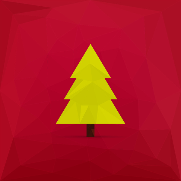 árvore de Natal simples