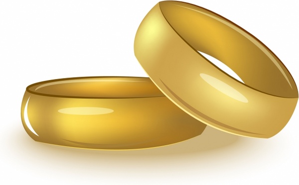 sederhana cincin pernikahan