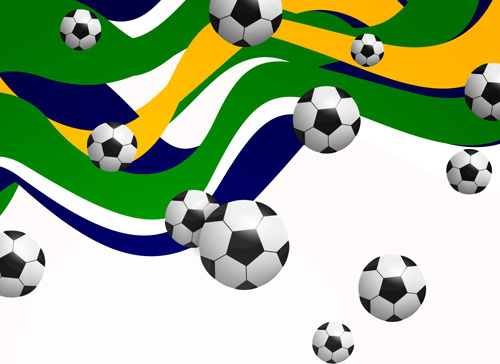 sepak bola gaya abstrak vector latar belakang