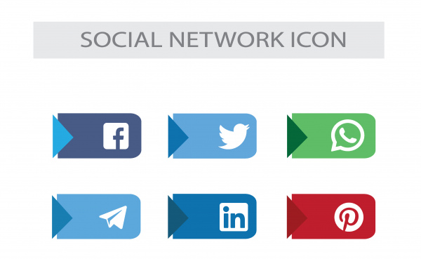 Social Media Icons soziales Netzwerk Icons Pack