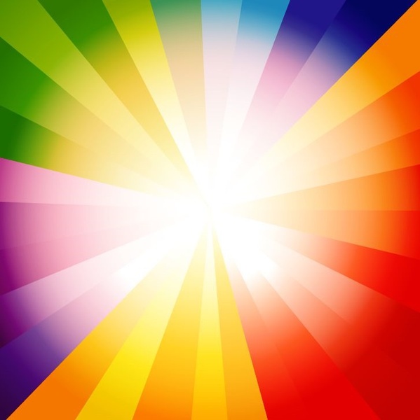 illustration vectorielle de spectre rafale abstrait