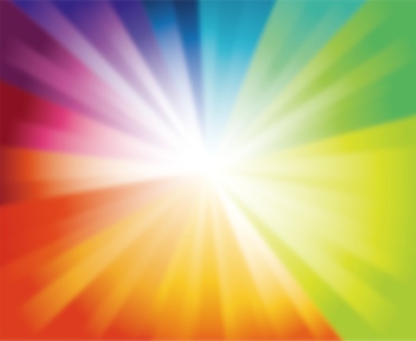 Spektrum-Burst-Hintergrund-Vektor-illustration