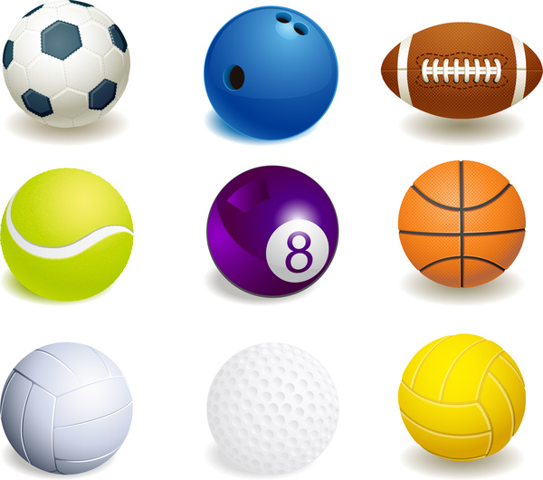 Sport-Ball-Sammlung