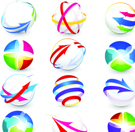 Sport Elemente Logo und Symbol Vektor