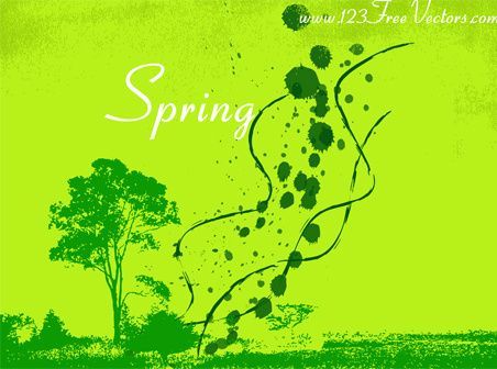 Primavera vector background