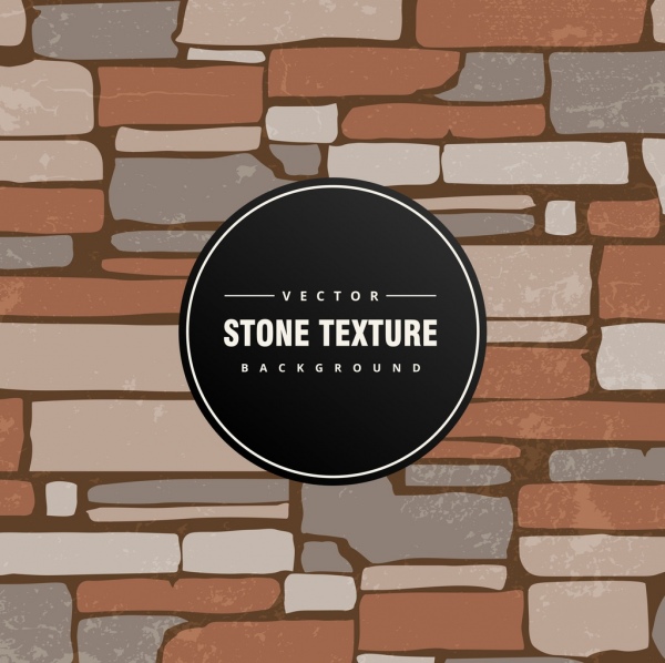 le dessin plat classique pierre couleur mur historique