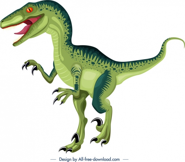 Suchominus Dinosaur Icon Green Design Cartoon Character Sketch-vector  Cartoon-free Vector Free Download