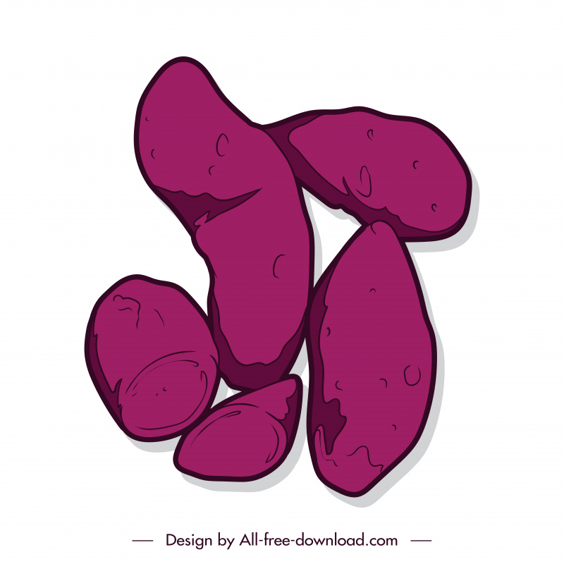 Taro Icons Flat Retro Handdrawn Outline Taro Icons Flat Retro Handdrawn Outline