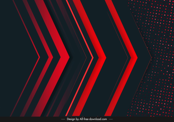 технология фоновые стрелки формы темно-красный черный