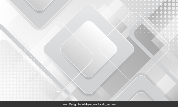 Technologie Hintergrund helle Quadrate skizzieren modernes Design