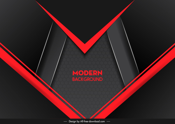 Technologie Hintergrund moderne abstrakte dunkel elegante schwarz rot