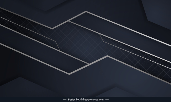 template latar belakang teknologi desain simetris modern gelap
