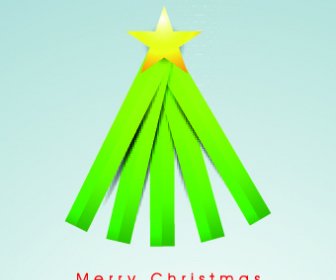 2014 Funny Christmas Tree Design Vector