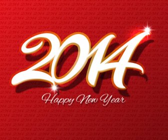 2014 New Year Design Background Graphics