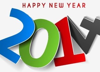 2014 New Year Text Design Vector