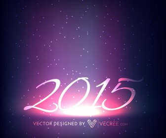 2015-frohes Neues Jahr Kostenlose Vektor