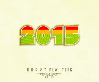 2015 году новый год тема вектор