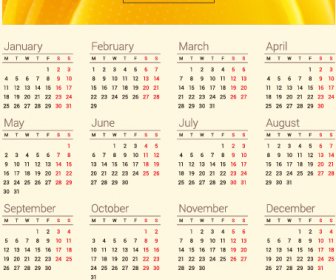 2016 Company Calendar Creative Design Vector