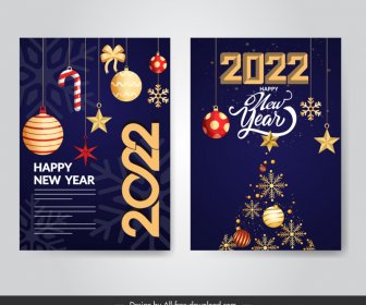 2022 Happy New Year Banners
