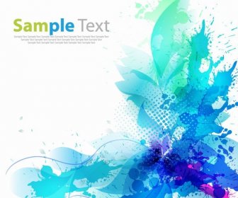 Abstract Artistic Background Vector Graphic