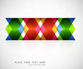 Abstract Background Colorful Arrow Vector Design