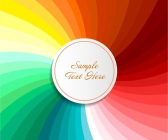 Abstract Background Colorful Twist Decoration