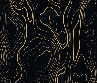 Abstract Background Delusive Dark Deformed Lines Motion