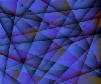 Abstract Background Geometry Decor Dark Blue Design