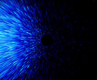 Zusammenfassung Hintergrund Der Blau Leuchtenden Strahlen-Vektor-design