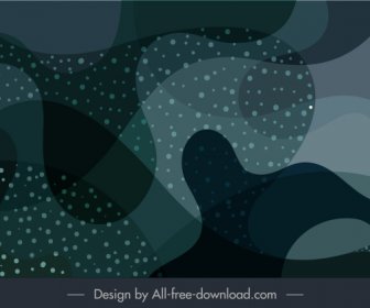 Abstract Background Template Blurred Deformed Curved Shapes