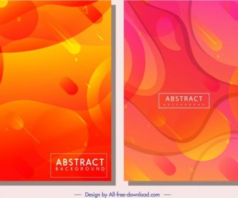 Abstract Background Templates Dark Colored Dynamic Decor