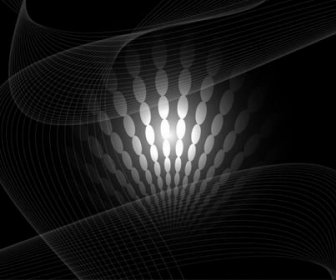 Abstract Black Vector Background