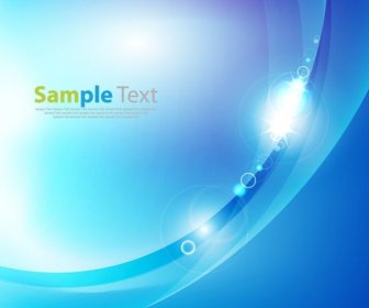 Abstract Blue Background Vector Graphic Artwork