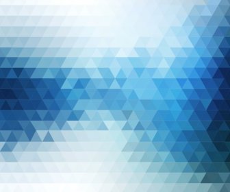 Abstract Blue Business Background Vector Illustration