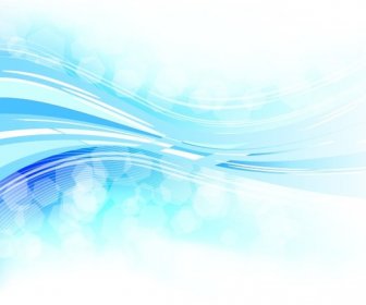 Abstract Blue Color Design Vector Background Graphic