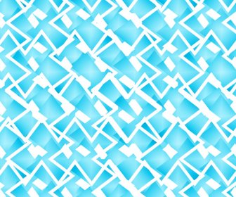 Abstract Blue Colorful Mosaic Square Pattern Vector Background