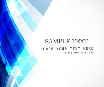 Abstract Blue Colorful Stylish Wave Technology White Background Vector