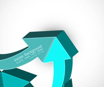 سهم 3d ملونة أزرق مجردة ناقلات التصميم سهم 3d ملونة أزرق مجردة ناقلات التصميم