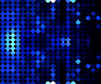 Abstrak Lingkaran Cahaya Biru Warna-warni Halftone Tekstur Desain