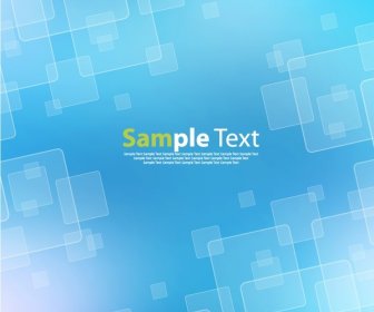 Abstract Blue Tech Background Vector Illustration