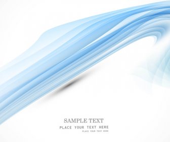 抽象的なブルー テクノロジー スタイリッシュなカラフルな波ベクトルの聖霊降臨祭の背景