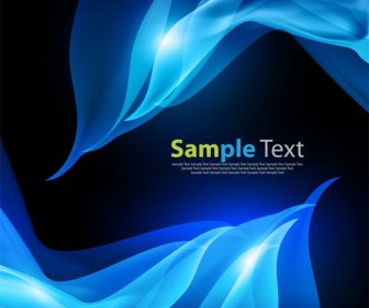 Abstract Blue Vector Background